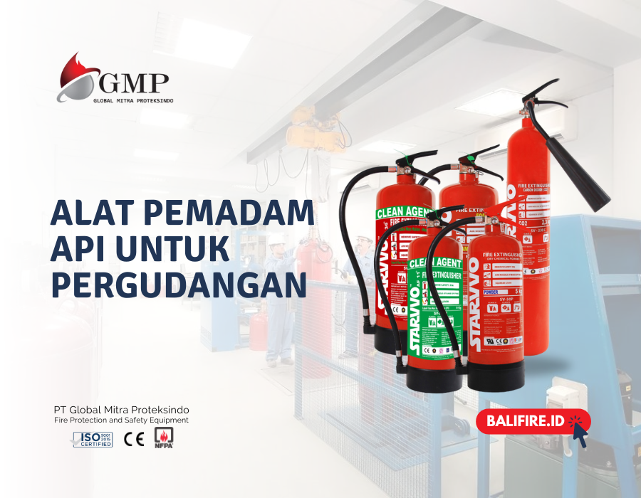 Alat Pemadam Api untuk Pergudangan 