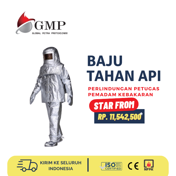 Jual Baju Pemadam Kebakaran di Bali - PT Global Mitra Proteksindo