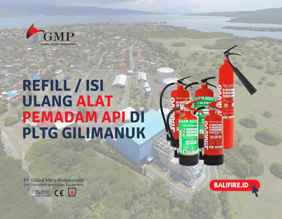 Refill / Isi Ulang Alat Pemadam Api di PLN Gilimanuk | PT Global Mitra Proteksindo