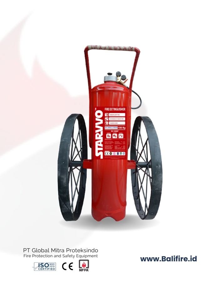 Alat Pemadam Api Ringan STARVVO Dry Chemical Powder 100 Kg