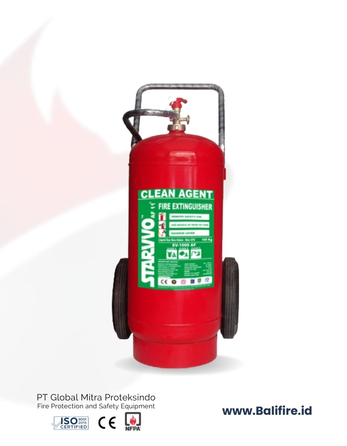 Alat Pemadam Api Ringan STARVVO AF11 Clean Agent 100 Kg