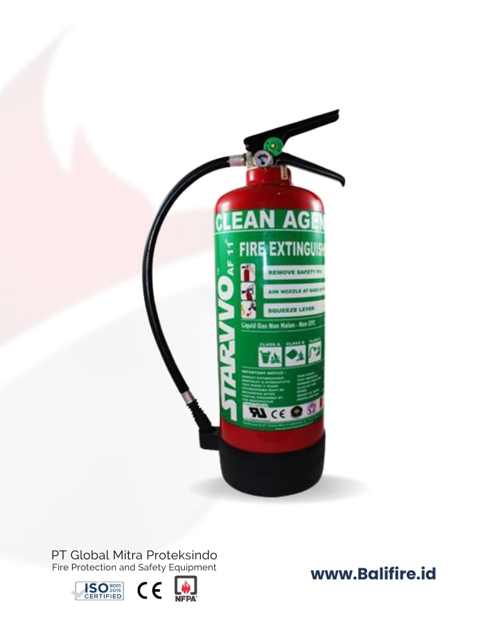 Alat Pemadam Api Ringan STARVVO AF11 Clean Agent 6 Kg