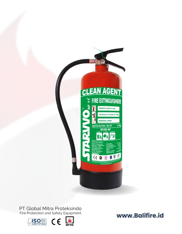 Alat Pemadam Api Ringan STARVVO AF11 Clean Agent 9 Kg