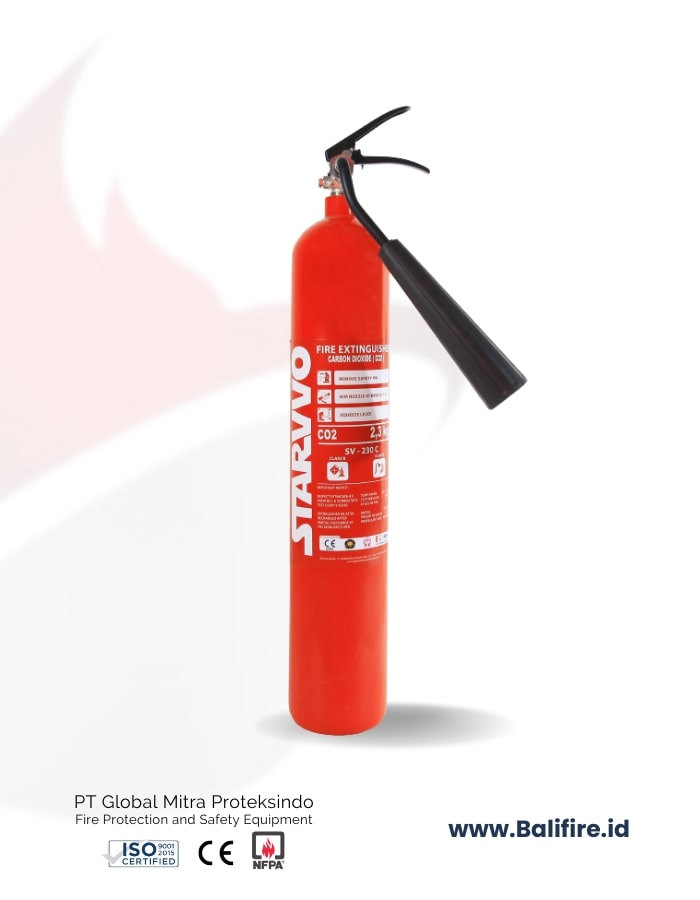 Alat Pemadam Api Ringan STARVVO CO2 2.3 Kg