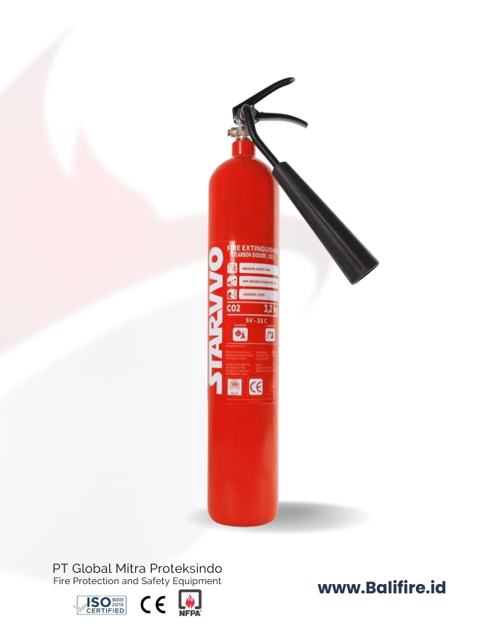 Alat Pemadam Api Ringan STARVVO CO2 3.2 Kg