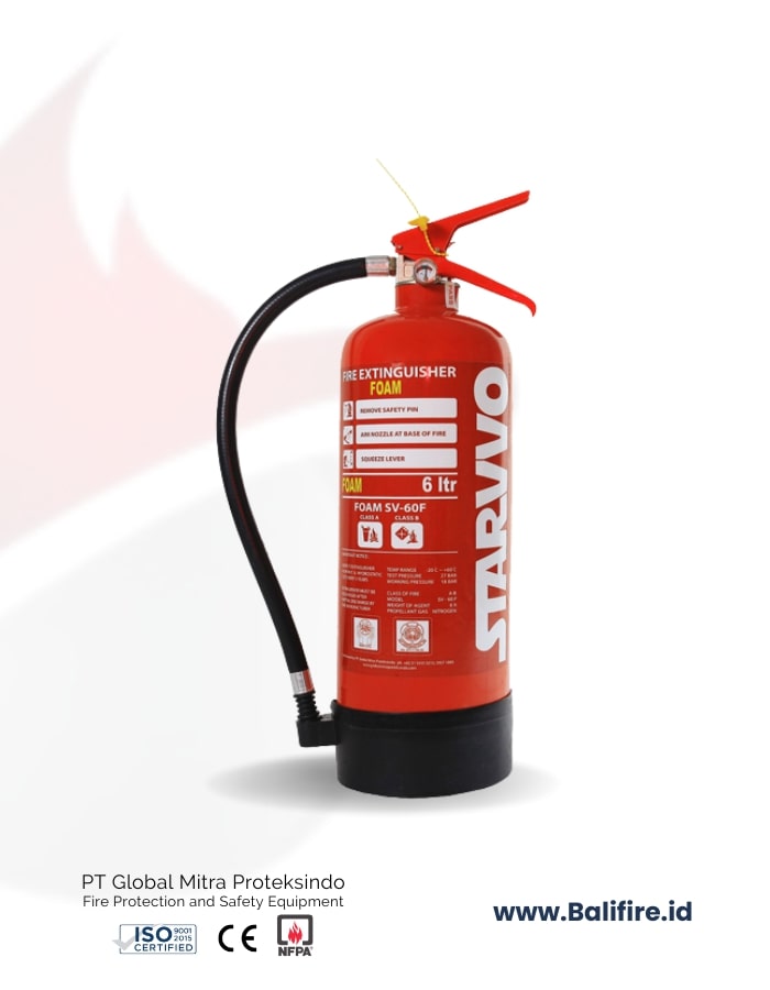 Alat Pemadam Api Ringan STARVVO Foam 6 Lt