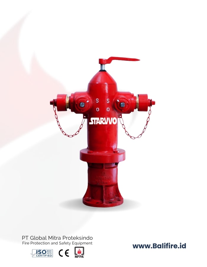 Hydrant Pillar Two Way PT Global Mitra Proteksindo Bali