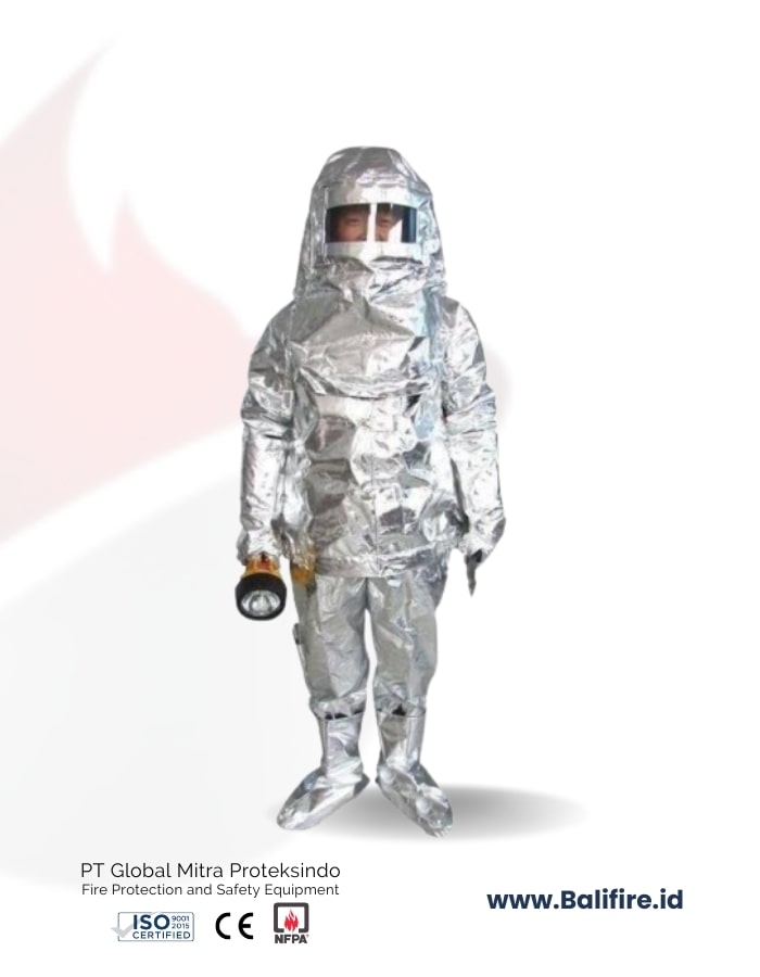 Baju Celana Tahan Api Aluminized PT Global Mitra Proteksindo Bali