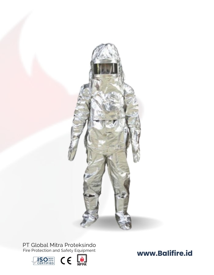 Baju Celana Tahan Api Aluminized PT Global Mitra Proteksindo Bali