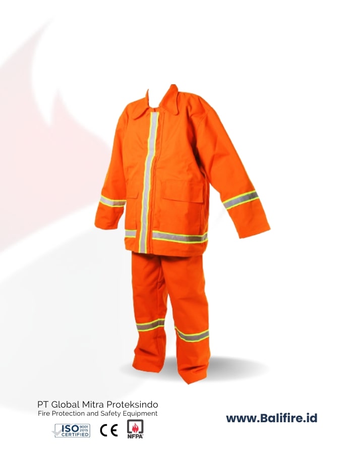Baju Pemadam Kebakaran Nomex IIIA PT Global Mitra Proteksindo Bali