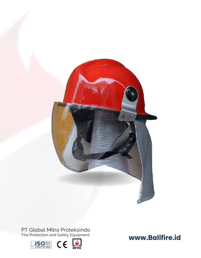 Safety Helmet Pemadam PT Global Mitra Proteksindo Bali