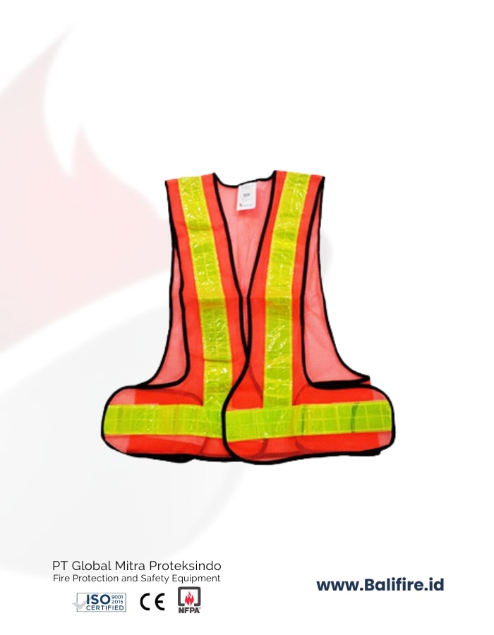 Safety Rompi Vest Jaring PT Global Mitra Protekisindo Bali