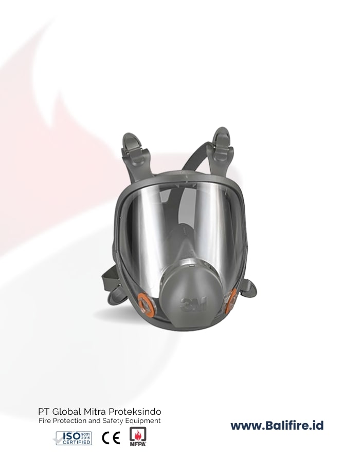 Masker Gas Respiratory 3M 6800 PT Global Mitra Protekisindo Bali