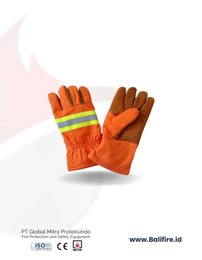 Sarung Tangan Pemadam Nomex PT Global Mitra Protekisindo Bali