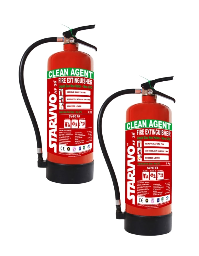starvvo af36 clean agent pt global mitra proteksindo