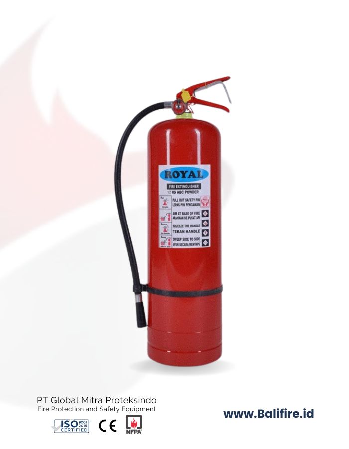 alat pemadam api royal dry chemical powder 12 kg