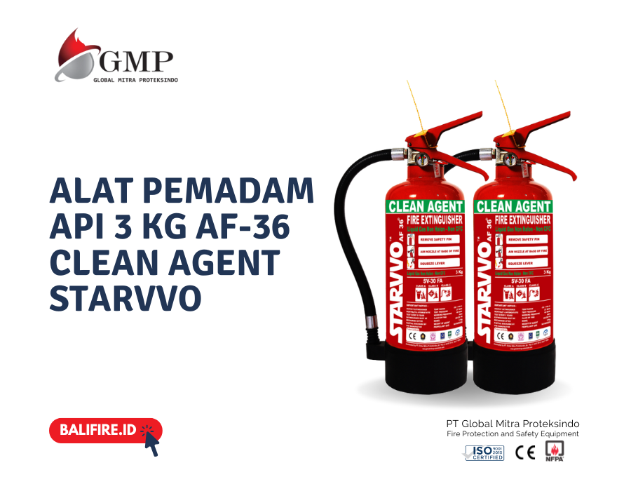 Alat Pemadam Api 3 Kg AF-36 Clean Agent