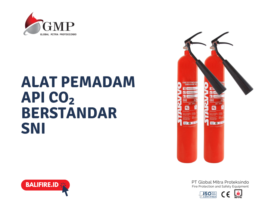 Alat Pemadam Api CO₂ Berstandar SNI | Vendor Alat Pemadam Api Terpercaya