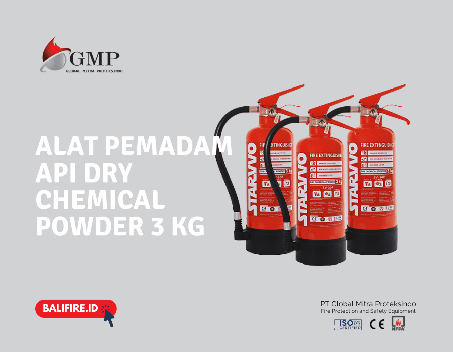 Alat Pemadam Api Dry Chemical Powder 3 Kg