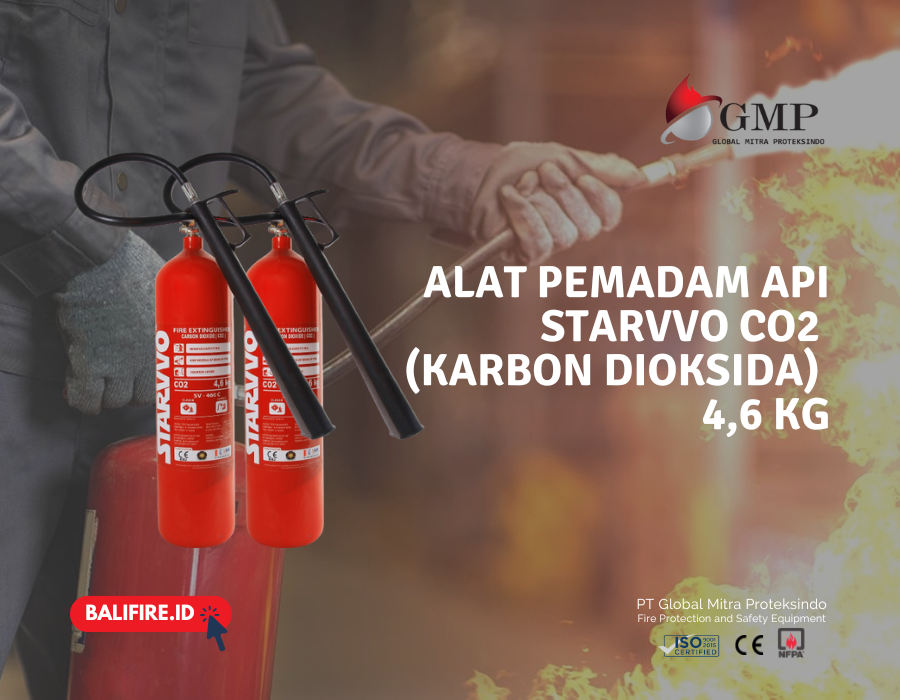 Alat Pemadam Api STARVVO CO2 (Karbon Dioksida)