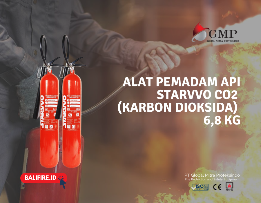 Alat Pemadam Api STARVVO CO2 (Karbon Dioksida)