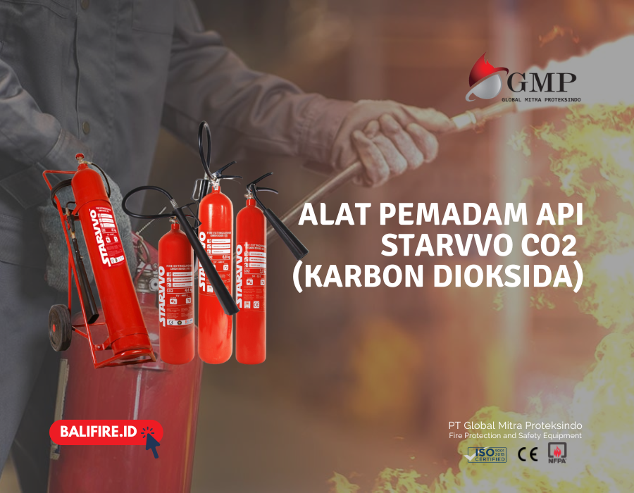 Alat Pemadam Api STARVVO CO2 (Karbon Dioksida)