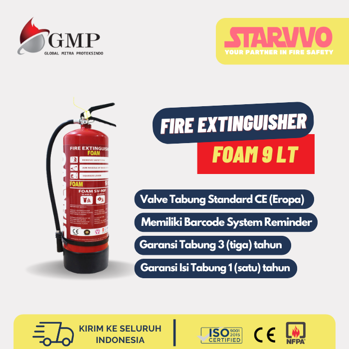 Alat Pemadam Api Foam AFFF 9 Kg