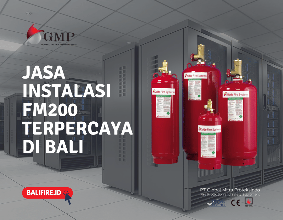 Jasa Instalasi FM200 Terpercaya di Bali | PT Global Mitra Proteksindo