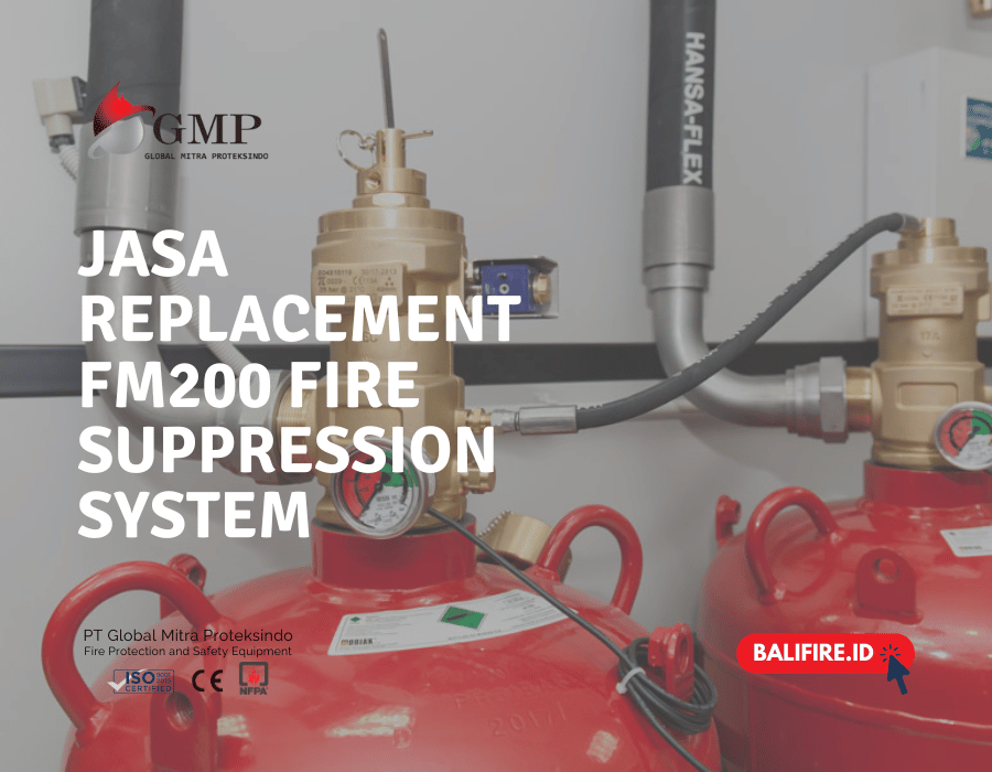 Jasa Replacement FM200 Fire Suppression System