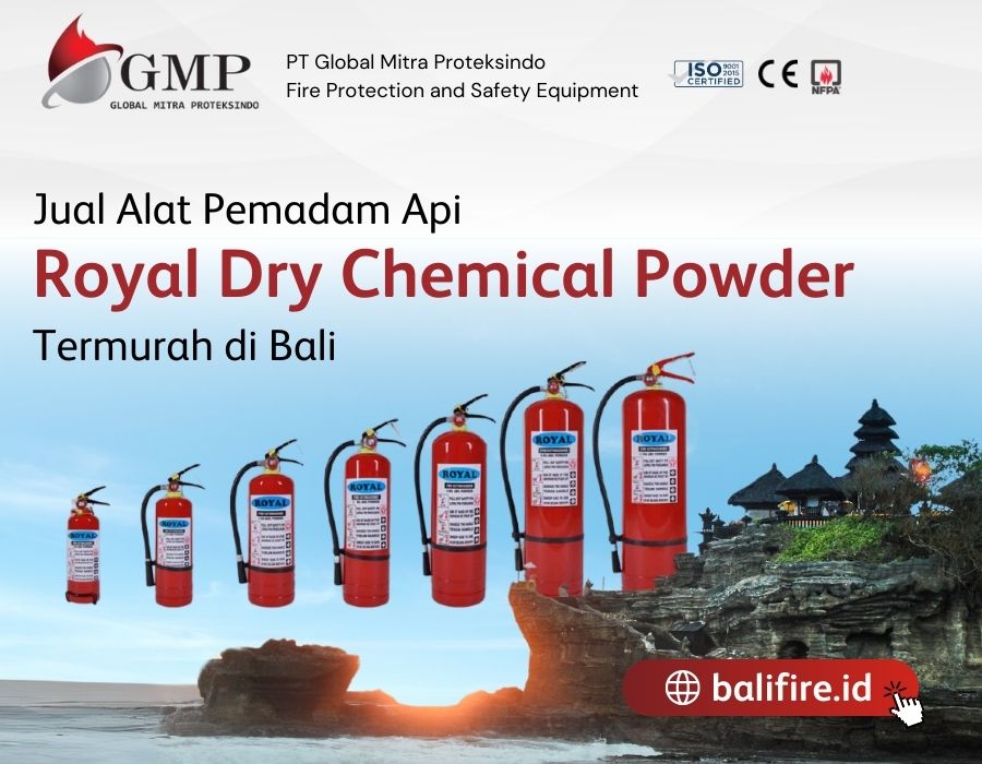 Jual Alat Pemadam Api Royal DRY Chemical Powder Termurah di Bali | Balifire.id