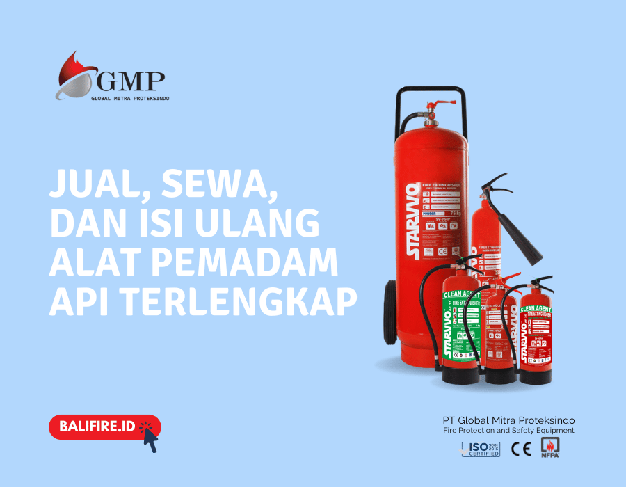 Jual, Sewa, dan Isi Ulang Alat Pemadam Api Terlengka