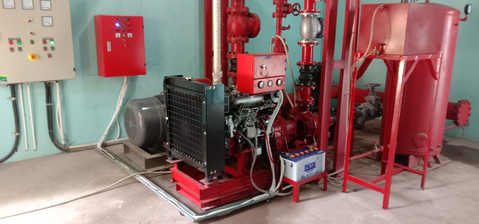 maintenance fire hydrant system