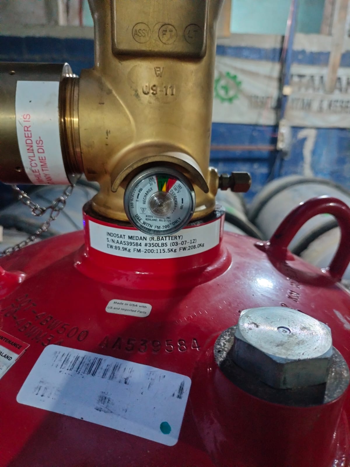 Jasa Instalasi FM200 Terpercaya di Bali