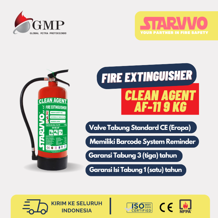 alat pemadam api untuk apartemen