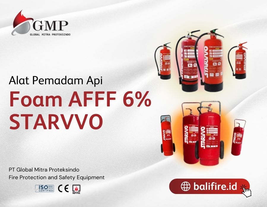 Alat Pemadam Api FoamAFFF 6 % STARVVO | Balifire,id