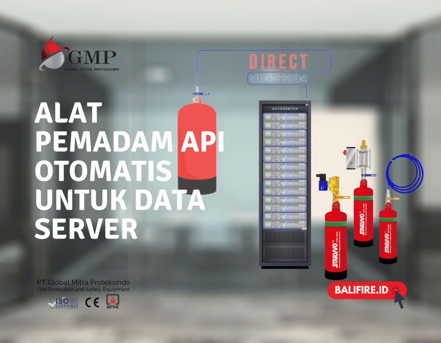Alat Pemadam Api Otomatis Server Rack | STARVVO FireTrap System