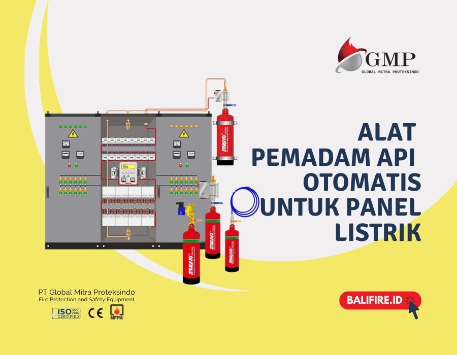 Alat Pemadam Kebakaran Otomatis untuk Panel Listrik