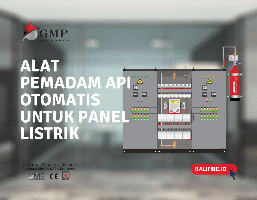 Alat Pemadam Kebakaran Otomatis Panel Listrik | STARVVO FireTrap® System