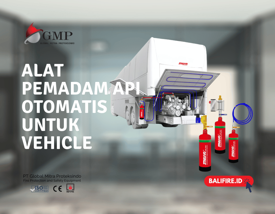 Alat Pemadam Api Otomatis Kendaraan (Vehicle) | STARVVO FireTrap System