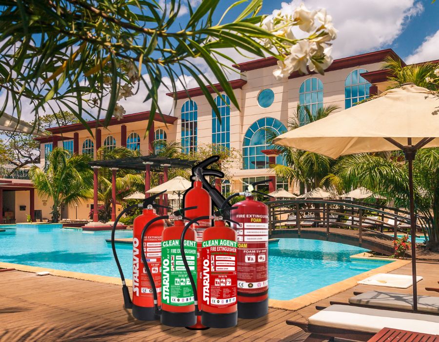 Alat Pemadam Api (APAR) 9 kg untuk di vila bali