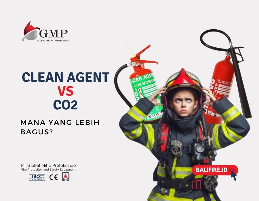 Perbedaan Alat Pemadam Api Clean Agent Dengan CO2