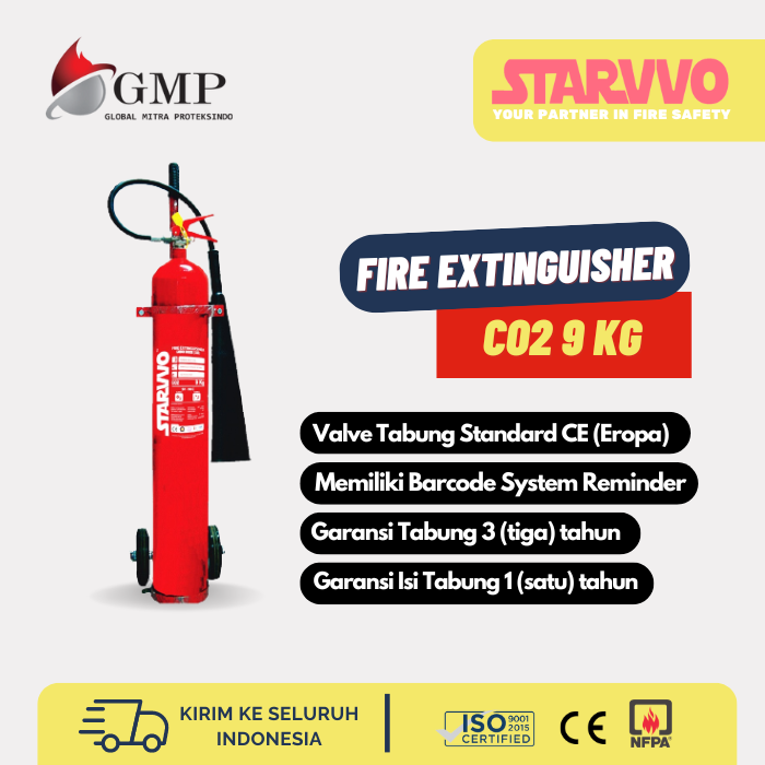 Alat Pemadam Api CO2 9 Kg