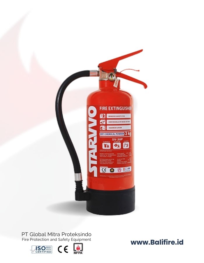 Alat Pemadam Api Ringan STARVVO Dry Chemical Powder 3 Kg
