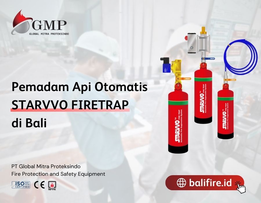 Pemadam Api Otomatis STARVVO FIRETRAP di Bali