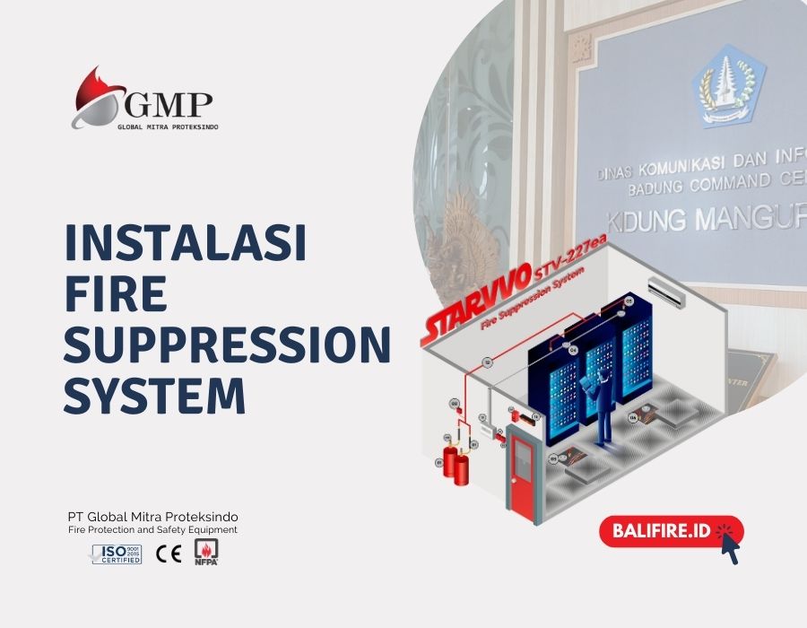 instalasi fire suppression system bali