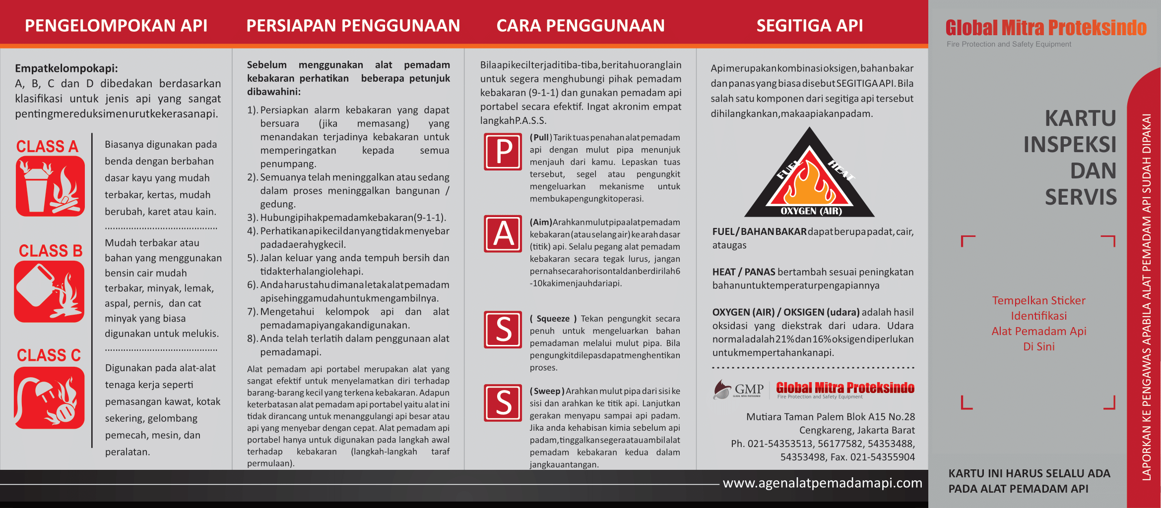 Beli Alat Pemadam Api STARVVO Dry Chemical Powder dan Dapatkan Gratis Hanger, Kartu Expired, dan Kartu Maintenance Bulanan