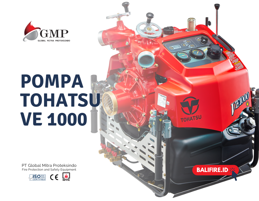 Jual Pompa Tohatsu VE 1000 | Harga dan Spesifikasi