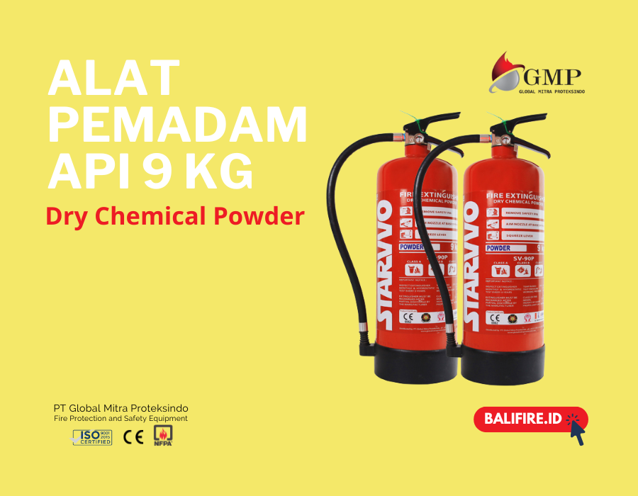 Alat Pemadam Api Dry Chemical Powder 9 Kg