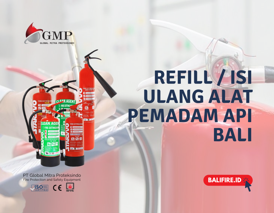 Refill / Isi Ulang Alat Pemadam Api di Bali