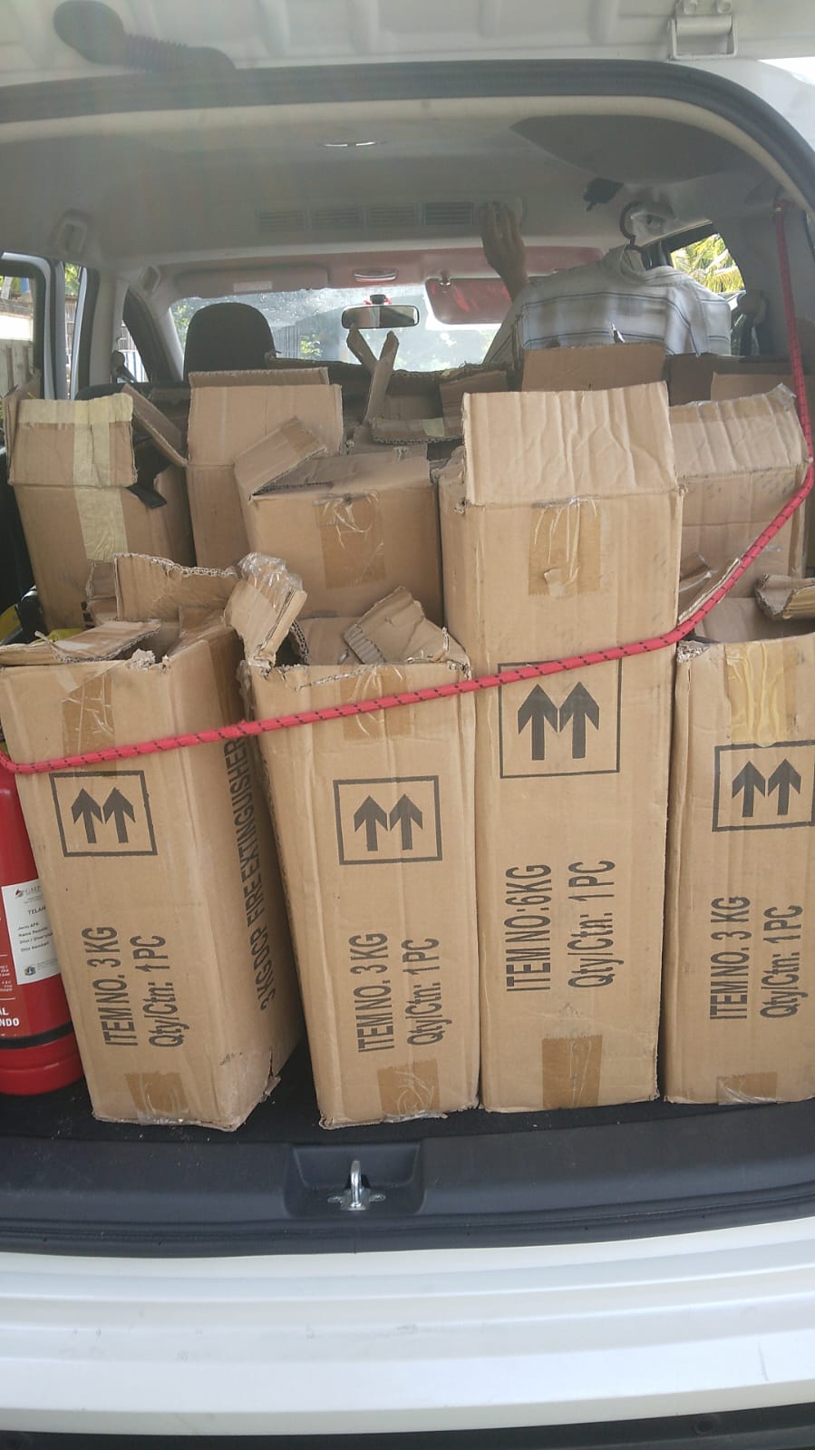 Refill / Isi Ulang Alat Pemadam Api di PLN Gilimanuk